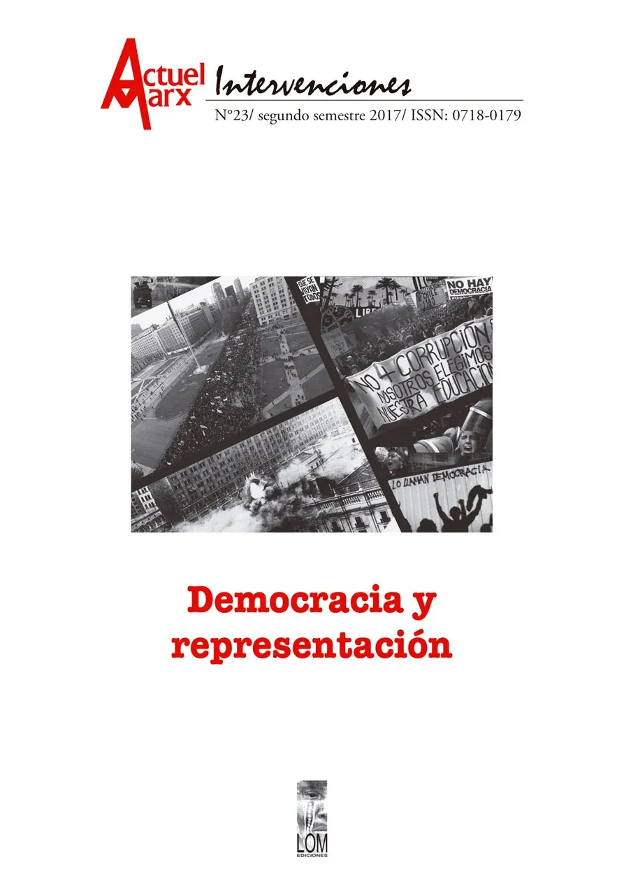 Actuel Marx Intervenciones N°23 - Democracia y representación